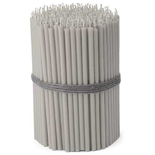 NKlaus - 250x Stabkerzen grau Rußfrei Tropffrei dünn L 16cm Qualität Paraffinwachs 36115 NKlaus - 250x Stabkerzen grau Rußfrei Tropffrei dünn L 16cm Qualität Paraffinwachs 36115 von NKlaus