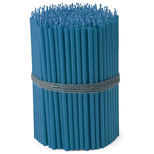 NKlaus - 250x Stabkerzen hellblau Tropf- Rußfrei dünn L 16cm Premium Paraffinwachs 36111 NKlaus - 250x Stabkerzen hellblau Tropf- Rußfrei dünn L 16cm Premium Paraffinwachs 36111 von NKlaus