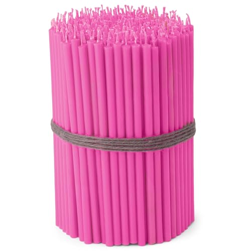 NKlaus - 250x Stabkerzen rosa Rußfrei Tropffrei dünn L 16cm Premium Paraffinwachs 36120 NKlaus - 250x Stabkerzen rosa Rußfrei Tropffrei dünn L 16cm Premium Paraffinwachs 36120 von NKlaus