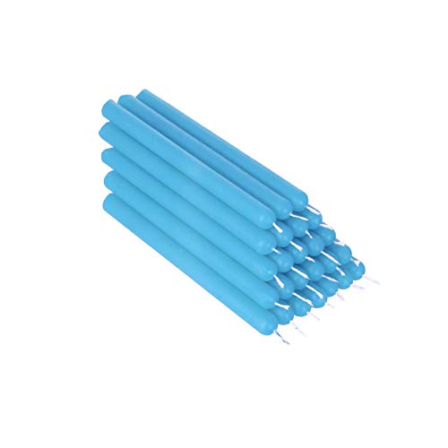 NKlaus 25x hellblau Paraffinwachs 12cm rußfrei Tafelkerzen farbige Osterkerzen Ritualkerze Hochzeitskerzen Tropfkerzen 36338 NKlaus 25x hellblau Paraffinwachs 12cm rußfrei Tafelkerzen farbige Osterkerzen Ritualkerze Hochzeitskerzen Tropfkerzen 36338 von NKlaus