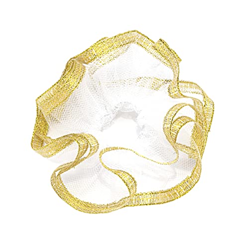 NKlaus 2x Taufe Kerzenmanschette Kommunion aus Tüll Tropfschutz 12x9cm gold Satinband 14427 NKlaus 2x Taufe Kerzenmanschette Kommunion aus Tüll Tropfschutz 12x9cm gold Satinband 14427 von NKlaus