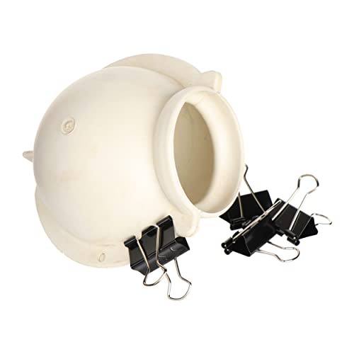 NKlaus 3D DIY Kerzenherstellung Kerzen Gießform aus hochwertigem Kunststoff Kerzenform Rund Ball Mehrteilig aufklabbar 36472 von NKlaus