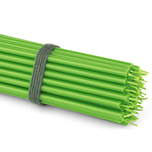NKlaus 50x Stabkerzen Grün Rußfrei Tropffrei dünn 16cm lang Premium Paraffinwachs 36110 NKlaus 50x Stabkerzen Grün Rußfrei Tropffrei dünn 16cm lang Premium Paraffinwachs 36110 von NKlaus