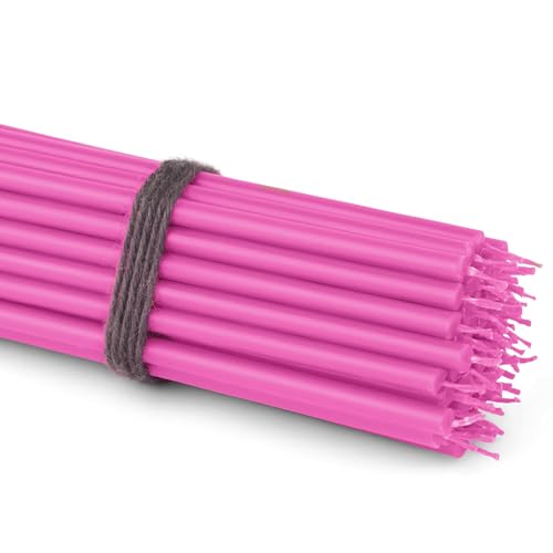 NKlaus 50x Stabkerzen Rosa Rußfrei Tropffrei dünn 16cm lang Premium Paraffinwachs 36120 NKlaus 50x Stabkerzen Rosa Rußfrei Tropffrei dünn 16cm lang Premium Paraffinwachs 36120 von NKlaus