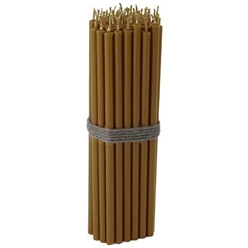 NKlaus - 50x Stabkerzen braun Rußfrei Tropffrei dünn L 16cm Premium Paraffinwachs 36114 NKlaus - 50x Stabkerzen braun Rußfrei Tropffrei dünn L 16cm Premium Paraffinwachs 36114 von NKlaus
