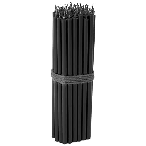 Nklaus 50 stabkerzen schwarz durchgefärbt lang dünne kerzen schwarz dünne kerzen hoch 16 cm kerzen tropffrei rußfreie kerzen ritual kerzen aus Paraffinwachs 36130 Nklaus 50 stabkerzen schwarz durchgefärbt lang dünne kerzen schwarz dünne kerzen hoch 16 cm kerzen tropffrei rußfreie kerzen ritual kerzen aus Paraffinwachs 36130 von NKlaus