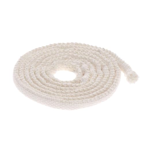 NKlaus Baumwolle Docht 4,5mm Ø – 1m naturweißer Runddocht für Öllampen, Ersatzdocht für Öllaternen, saugstark 16524 NKlaus Baumwolle Docht 4,5mm Ø – 1m naturweißer Runddocht für Öllampen, Ersatzdocht für Öllaternen, saugstark 16524 von NKlaus