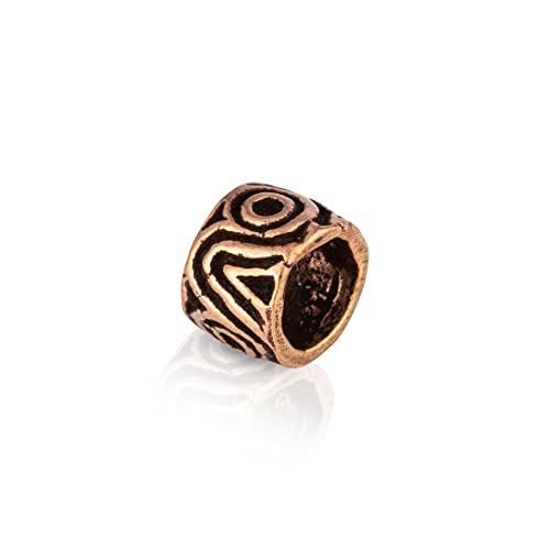 NKlaus Bronze Bartperle Antik Rustikal look Germanisch Keltisch Wikinger Gothic 3146 NKlaus Bronze Bartperle Antik Rustikal look Germanisch Keltisch Wikinger Gothic 3146 von NKlaus