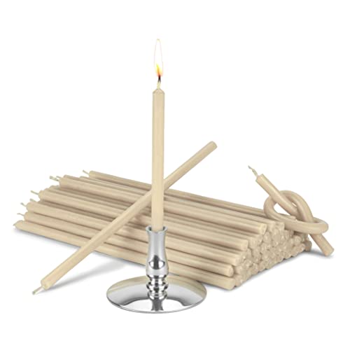 NKlaus - Kerzenhalter mit 200g Stabkerzen weiß Tropf- Rußfrei L 16cm Paraffinwachs 40023 NKlaus - Kerzenhalter mit 200g Stabkerzen weiß Tropf- Rußfrei L 16cm Paraffinwachs 40023 von NKlaus