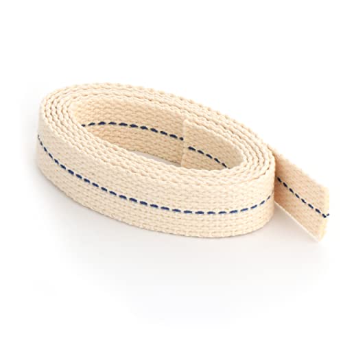 NKlaus Set 2x1 Meter 22mm 100% Natürliche Baumwolle Lampendocht flach Litzendocht Laternendocht für Ölbrenner Öllampe mit gereinigtem Petroleum 40276 NKlaus Set 2x1 Meter 22mm 100% Natürliche Baumwolle Lampendocht flach Litzendocht Laternendocht für Ölbrenner Öllampe mit gereinigtem Petroleum 40276 von NKlaus