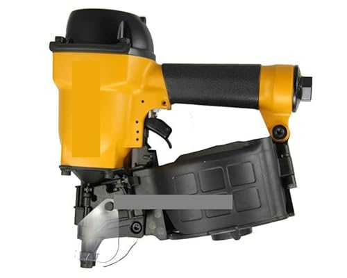 Rahmennagler N58C-1 Pneumatik-Spulen-Nagelpistole, Holzboxverpackung, Luftnagelpistole, Tiefeneinstellung (Farbe : 1, Größe : N80CB-1) (1 N58CB) von NMNMNM