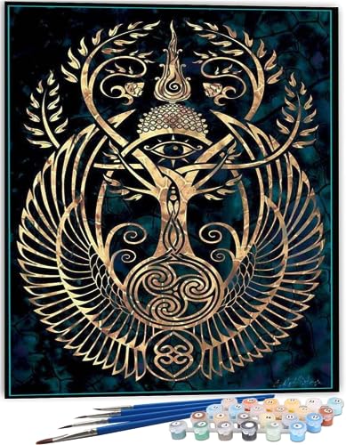 NNALEGS Malen Nach Zahlen Erwachsene Nordische Mythologie Wikinger Odins Raben 40X50CM Mit Rahmen Malen Nach Zahlen Leinwand Kinder Anfänger Set Groß Landschaft Bilder,C12 NNALEGS Malen Nach Zahlen Erwachsene Nordische Mythologie Wikinger Odins Raben 40X50CM Mit Rahmen Malen Nach Zahlen Leinwand Kinder Anfänger Set Groß Landschaft Bilder,C12 von NNALEGS