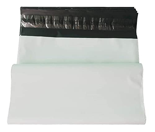 Versandtaschen aus Kunststoff, selbstverschließend, 27,9 x 40,6 cm, Weiß, 12 Stück Versandtaschen aus Kunststoff, selbstverschließend, 27,9 x 40,6 cm, Weiß, 12 Stück von NO.1987 commerce