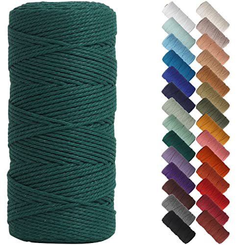NOANTA Makramee-Schnur, 2 mm x 220 m, farbiges Makramee-Seil, Baumwollseil, Makramee-Garn, bunte Baumwollschnur für Wandbehang, Pflanzenaufhänger, Basteln, Stricken NOANTA Makramee-Schnur, 2 mm x 220 m, farbiges Makramee-Seil, Baumwollseil, Makramee-Garn, bunte Baumwollschnur für Wandbehang, Pflanzenaufhänger, Basteln, Stricken von NOANTA