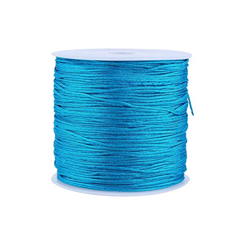 100 m x 0,8 mm Nylonschnur, chinesischer Knoten, Blau 100 m x 0,8 mm Nylonschnur, chinesischer Knoten, Blau von NOENNULL