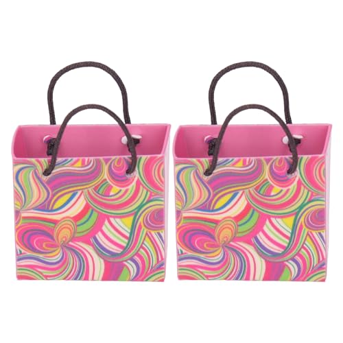 2 x Puppenhaus-Papiertüten, 1:12, Simulation, innovative Papiertüten für Puppenhaus-Sammlung (NOENNULLuw09o87a6k-11) von NOENNULL