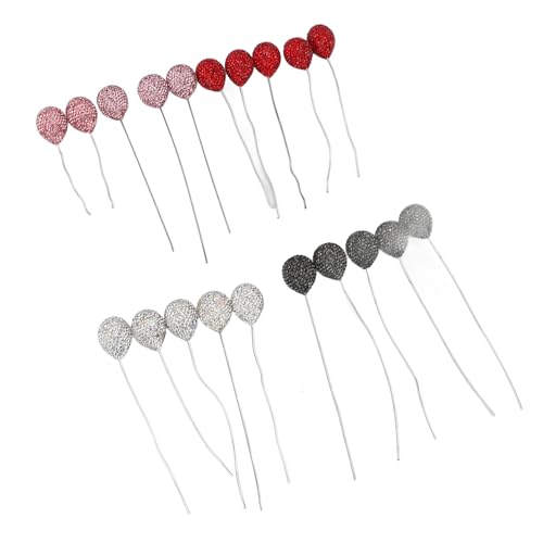 20 Packung Glitzernder Ballonverzierung Set für Auto, Wohnkultur, Stilvolles und Auffälliges Fangen, Flexible Metallstreifen, Vielseitiger Gebrauch von NOENNULL