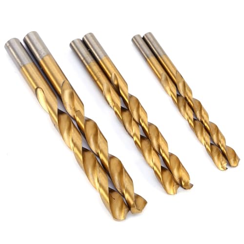 99-teiliges Spiralbohrer-Set, HSS TiCoated Holzbearbeitungsbohrer-Set, 1,510 mm von NOENNULL
