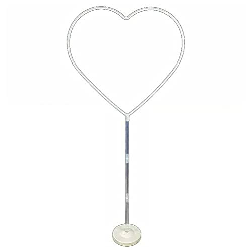 Ballon Column Stand Kit - Verstellbarer Rahmenhalter für Love Heart Bogen, Hochzeit, Party - - Leichtes und Tragbares Ballon -Display -Stand für Geburtstage, Jubiläen, Ballon Column Stand Kit - Verstellbarer Rahmenhalter für Love Heart Bogen, Hochzeit, Party - - Leichtes und Tragbares Ballon -Display -Stand für Geburtstage, Jubiläen, von NOENNULL