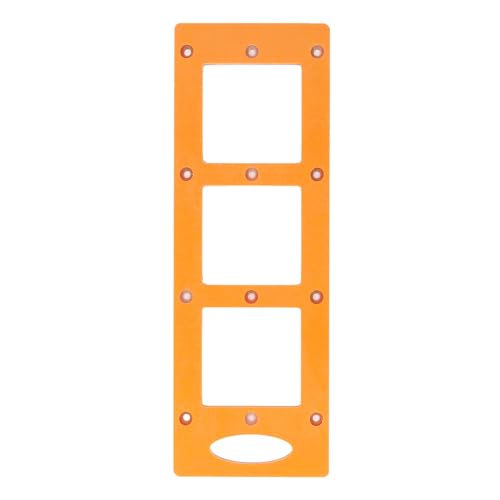 Holzbearbeitungsbox-Schablone, Steckdosendose, Steckdose, Schneidschablone, elektrischer Stecker, Schablonenwerkzeug, Wandsteckdosen von NOENNULL