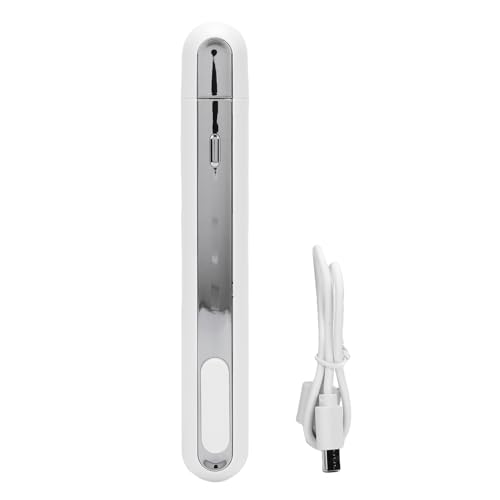 NOENNULL 3S Fast Heating Heat Press Stift, Tragbarer Lebensmittelbeutelversiegeler und Thermalpapier -Radiergummi für Wärmeübertragungsprojekte, Mehrzweckheizdichtungsstift (Weiß) von NOENNULL