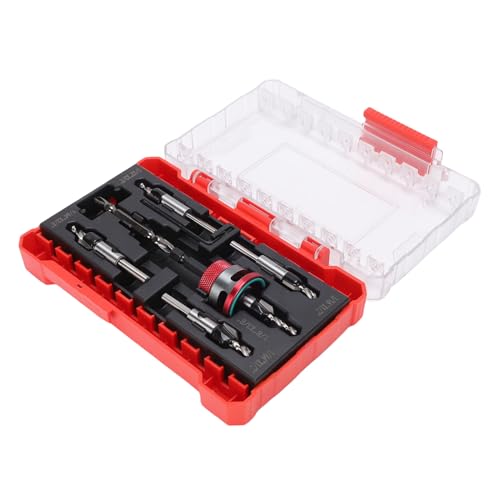 NOENNULL Metall Countersink -Bohrer -Bit -Set, Verstellbare Tiefe, Spiralrillen, Hex -Schaft, Kohlenstoffstahlholzbohrerbits NOENNULL Metall Countersink -Bohrer -Bit -Set, Verstellbare Tiefe, Spiralrillen, Hex -Schaft, Kohlenstoffstahlholzbohrerbits von NOENNULL