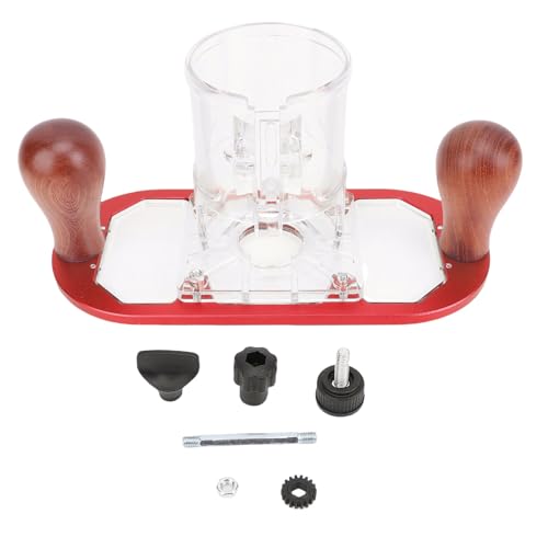 NOENNULL Router Feste Basis Trimmmaschine Basis Einstellbare Tiefe Trimmmaschine Aluminiumlegierung Feste Basis für 65mm Trimmmaschine NOENNULL Router Feste Basis Trimmmaschine Basis Einstellbare Tiefe Trimmmaschine Aluminiumlegierung Feste Basis für 65mm Trimmmaschine von NOENNULL
