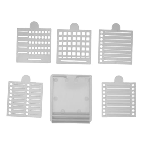 NOENNULL Sticky Note -Schablone und Halter Setzen 5 Verschiedene Vorlagen Sticky Note -Schablone und Organisator für die Büroschule NOENNULL Sticky Note -Schablone und Halter Setzen 5 Verschiedene Vorlagen Sticky Note -Schablone und Organisator für die Büroschule von NOENNULL