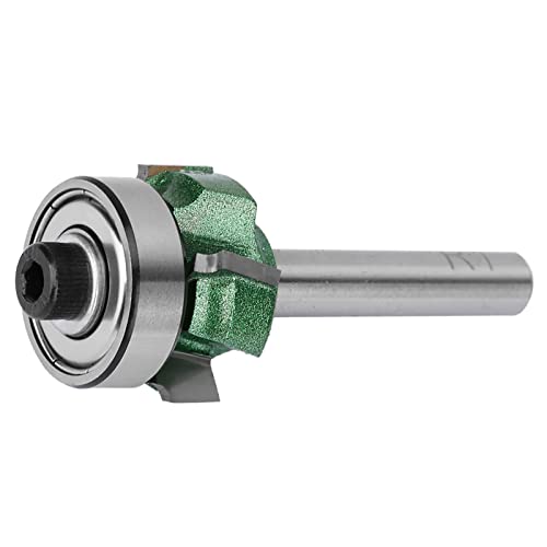 R1/R2/R3 Holzbearbeitungsfräser-Bit, 4 Zähne, Trimmschneider, Fräser (1/4 x R1) von NOENNULL