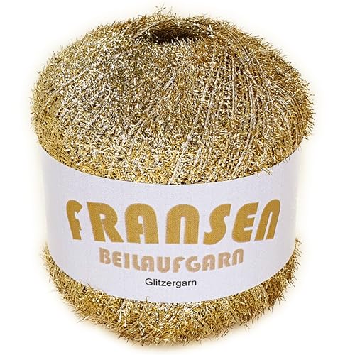 NOGA EFFEKTGARN GmbH Fransen Beilaufgarn auf 25 Gramm Knäuel Gold, 65% Polyester, 35% met. Polyester, Strickgarn NOGA EFFEKTGARN GmbH Fransen Beilaufgarn auf 25 Gramm Knäuel Gold, 65% Polyester, 35% met. Polyester, Strickgarn von NOGA EFFEKTGARN GmbH