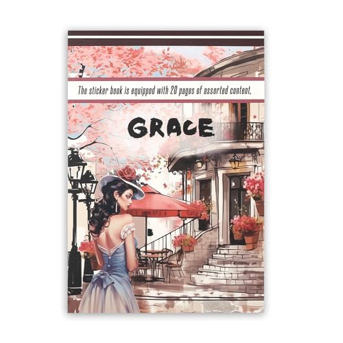 NOGAMOGA Scrapbook Sticker, 227 Ästhetische Mädchen Aufkleber für Scrapbooking und Journaling Zubehör, Bullet Journals, Planer, Collagen von NOGAMOGA