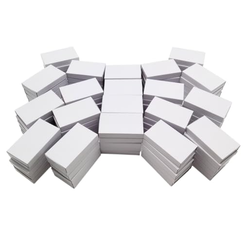 NOLA Streichholzschachteln Blanko zum Basteln und Bemalen für Kinder - 10, 50, 100 Stück - 11 x 6,5 x 2 cm, weiß - Perfekt für Kindergeburtstage und Partys (100) von NOLA