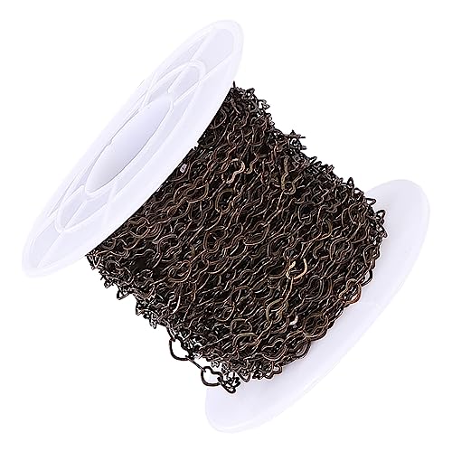 NOLITOY 1 Rolle Herz Halskette Diy -schmuckkette Herz Schmuck Ketten Zur Schmuckherstellung Winzige Herzketten Für Schmuckherstellung Ketten Schmuckherstellung Kettenschmuck Kaffee Kupfer NOLITOY 1 Rolle Herz Halskette Diy -schmuckkette Herz Schmuck Ketten Zur Schmuckherstellung Winzige Herzketten Für Schmuckherstellung Ketten Schmuckherstellung Kettenschmuck Kaffee Kupfer von NOLITOY