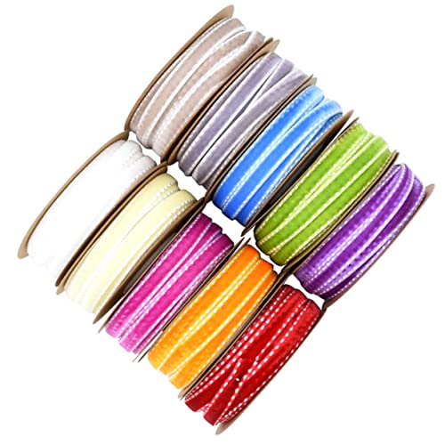 NOLITOY 1 Rolle Hochwertiges Samtband für DIY Dekoration Beige Vielseitig Einsetzbar für Kleidung Haaraccessoires und Hochzeiten Langlebig und Elegant NOLITOY 1 Rolle Hochwertiges Samtband für DIY Dekoration Beige Vielseitig Einsetzbar für Kleidung Haaraccessoires und Hochzeiten Langlebig und Elegant von NOLITOY