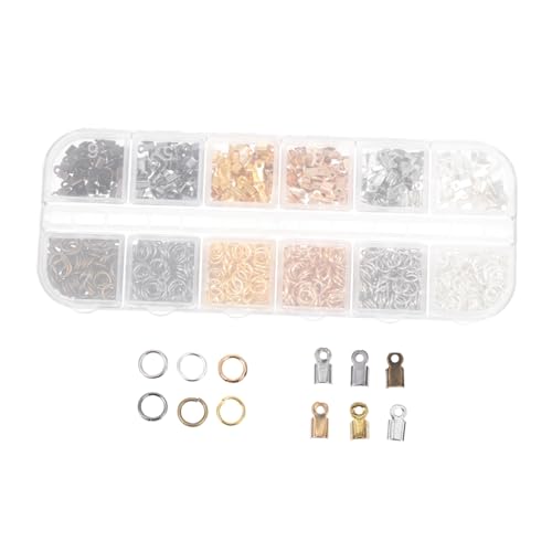 NOLITOY 1 Schachtel DIY Schmuckzubehör Teilig Karabinerverschluss und Sprungringe für Armbänder Halsketten Vielseitiges Bastel Accessoire Einfache Handhabung Langlebiger Verschluss für NOLITOY 1 Schachtel DIY Schmuckzubehör Teilig Karabinerverschluss und Sprungringe für Armbänder Halsketten Vielseitiges Bastel Accessoire Einfache Handhabung Langlebiger Verschluss für von NOLITOY