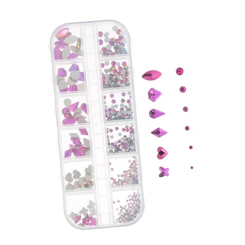 NOLITOY 1 Schachtel Fächer Box Nagelrhinestones Resin Nagelkunst Dekoration DIY Nail Accessory Leicht und Sicher für Profi und Heimgebrauch Geschenkidee NOLITOY 1 Schachtel Fächer Box Nagelrhinestones Resin Nagelkunst Dekoration DIY Nail Accessory Leicht und Sicher für Profi und Heimgebrauch Geschenkidee von NOLITOY