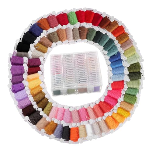 NOLITOY 1 Schachtel Farben Stickgarn Baumwollfaden für Diy Nähprojekte für Maschinen und Handnäharbeiten Vielseitig Einsetzbar NOLITOY 1 Schachtel Farben Stickgarn Baumwollfaden für Diy Nähprojekte für Maschinen und Handnäharbeiten Vielseitig Einsetzbar von NOLITOY
