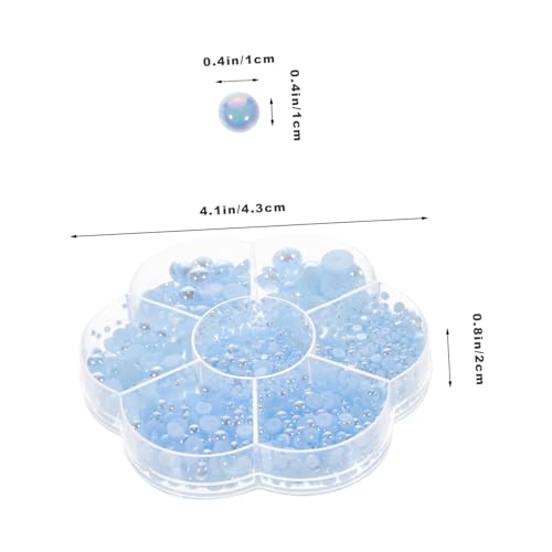 NOLITOY 1 Schachtel Halbperlen Flatback Perlen Verschiedene Selbstklebend für Haarschmuck DIY Hochzeit Geburtstag Schmuckdekoration NOLITOY 1 Schachtel Halbperlen Flatback Perlen Verschiedene Selbstklebend für Haarschmuck DIY Hochzeit Geburtstag Schmuckdekoration von NOLITOY