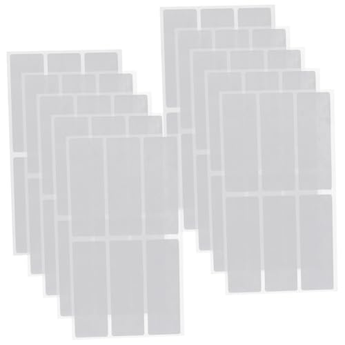 NOLITOY 10 Blatt Selbstklebende Etiketten Mittlere Weiß Beschreibbare Labeling Sticker mit Großzügiger Schreibfläche Minimalistisches Design für Büro Küche und Aufbewahrung pro Packung NOLITOY 10 Blatt Selbstklebende Etiketten Mittlere Weiß Beschreibbare Labeling Sticker mit Großzügiger Schreibfläche Minimalistisches Design für Büro Küche und Aufbewahrung pro Packung von NOLITOY