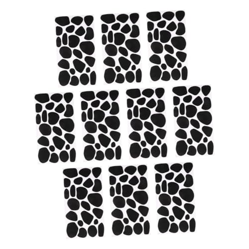 NOLITOY 10 Blatt Selbstklebende Filzpunkte Schwarz Weiche Filzaufkleber für DIY Bastelprojekte Langlebige Filzdekorationen für Kleidung Hüte und Festival Accessoires Kratzfest Einfach NOLITOY 10 Blatt Selbstklebende Filzpunkte Schwarz Weiche Filzaufkleber für DIY Bastelprojekte Langlebige Filzdekorationen für Kleidung Hüte und Festival Accessoires Kratzfest Einfach von NOLITOY