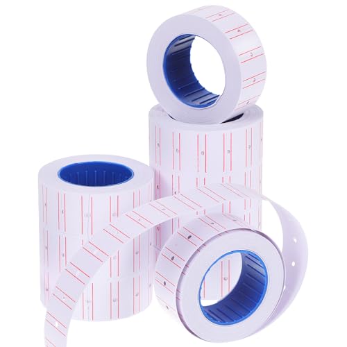NOLITOY 10 Rollen Preisschilder Aufkleber Selbstklebend Etiketten pro Klar Lesbar Einzeilig Für Einzelhandel Supermarkt Preisetiketten Verkaufstags NOLITOY 10 Rollen Preisschilder Aufkleber Selbstklebend Etiketten pro Klar Lesbar Einzeilig Für Einzelhandel Supermarkt Preisetiketten Verkaufstags von NOLITOY