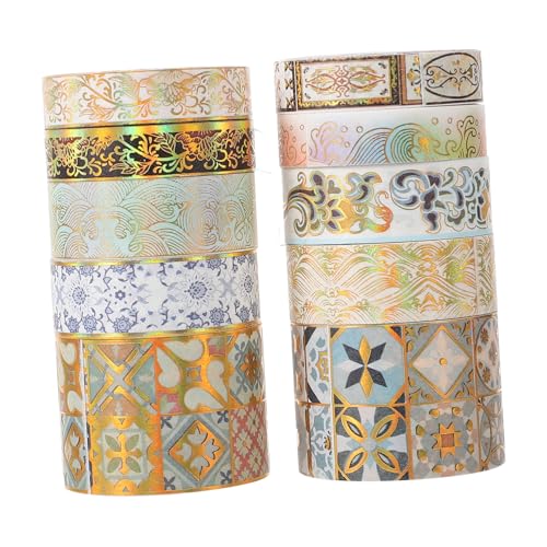 NOLITOY 10 Rollen Washi Tape Klebeband für Scrapbooking und DIY Handreißbar Wiederverwendbar Zarte und Einzigartige Designs für Tagebücher Fotoalben Planer und Kreative Bastelprojekte NOLITOY 10 Rollen Washi Tape Klebeband für Scrapbooking und DIY Handreißbar Wiederverwendbar Zarte und Einzigartige Designs für Tagebücher Fotoalben Planer und Kreative Bastelprojekte von NOLITOY
