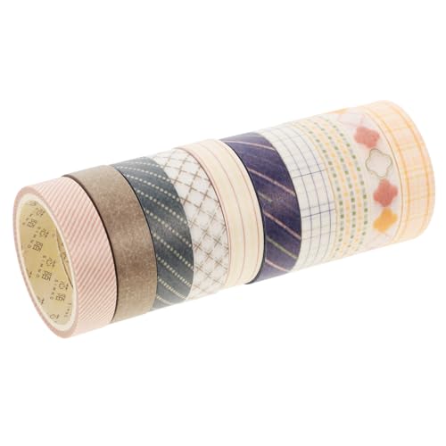 NOLITOY 10 Rollen Washi Tape Set Dekoratives DIY Klebeband mit Geometrischem Muster Einfach Abreißbar Rückstandsfrei Klebend Vielseitig für Scrapbooking Geschenkverpackung Bastelprojekte NOLITOY 10 Rollen Washi Tape Set Dekoratives DIY Klebeband mit Geometrischem Muster Einfach Abreißbar Rückstandsfrei Klebend Vielseitig für Scrapbooking Geschenkverpackung Bastelprojekte von NOLITOY