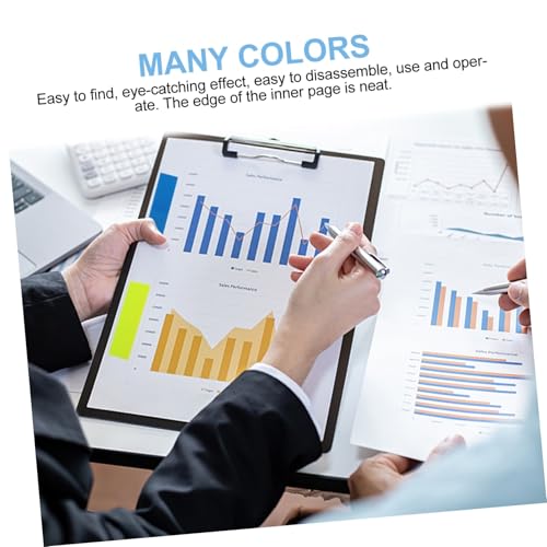 NOLITOY 10 Sätze Selbstklebende Index Sticker Farbige Haftnotizen Memo Pads Für Bücher Ordner und Dokumente Organisieren Leicht Tragbar Notizzettel Markierungssets NOLITOY 10 Sätze Selbstklebende Index Sticker Farbige Haftnotizen Memo Pads Für Bücher Ordner und Dokumente Organisieren Leicht Tragbar Notizzettel Markierungssets von NOLITOY
