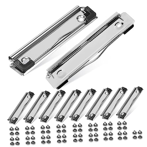 NOLITOY 10 Stück Großes von Montierbaren Klemmbrett Clips mit Nägeln Stabile Dokumentenhalter für Büro Schule und Laborprojekte Rutschfest mit Langlebiger Konstruktion NOLITOY 10 Stück Großes von Montierbaren Klemmbrett Clips mit Nägeln Stabile Dokumentenhalter für Büro Schule und Laborprojekte Rutschfest mit Langlebiger Konstruktion von NOLITOY