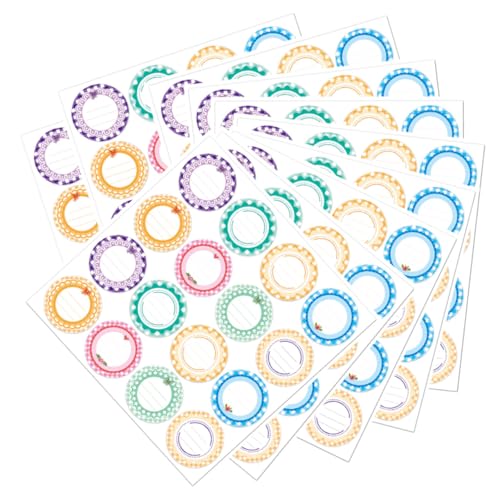 NOLITOY 10 Stück Pack Wasserdichte Selbstklebende Marmeladenglas Etiketten Runde Aufkleber für Konserven Beschriftbar Langlebig Rückstandsfrei Entfernbar Vielseitig für DIY Lebensmittel NOLITOY 10 Stück Pack Wasserdichte Selbstklebende Marmeladenglas Etiketten Runde Aufkleber für Konserven Beschriftbar Langlebig Rückstandsfrei Entfernbar Vielseitig für DIY Lebensmittel von NOLITOY