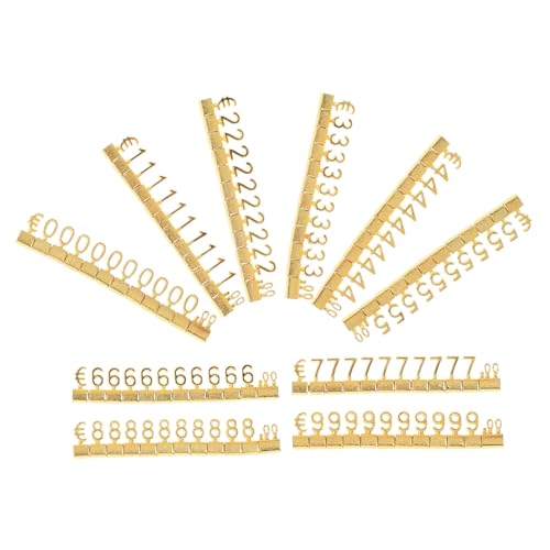 NOLITOY 10 Stück Preisschild Einzelhandel Würfelanzeige Zeigen Garage Zahlen Klein Für Hängend Würfelpreis Preisständer Preiswürfel Preisanzeigewürfel Preisanzeige Zeichen Legierung Golden NOLITOY 10 Stück Preisschild Einzelhandel Würfelanzeige Zeigen Garage Zahlen Klein Für Hängend Würfelpreis Preisständer Preiswürfel Preisanzeigewürfel Preisanzeige Zeichen Legierung Golden von NOLITOY
