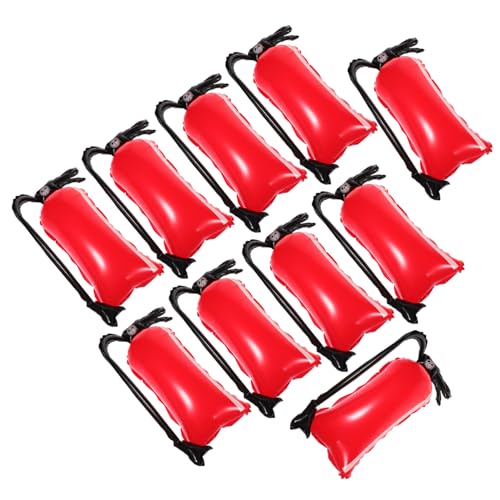 NOLITOY 10 Stück Teiliges Feuerwehr Party Luftballons Aufblasbare Feuerlöscher Deko Aluminiumfolie für Feuerwehrgeburtstag und Thematische Feierlichkeiten NOLITOY 10 Stück Teiliges Feuerwehr Party Luftballons Aufblasbare Feuerlöscher Deko Aluminiumfolie für Feuerwehrgeburtstag und Thematische Feierlichkeiten von NOLITOY