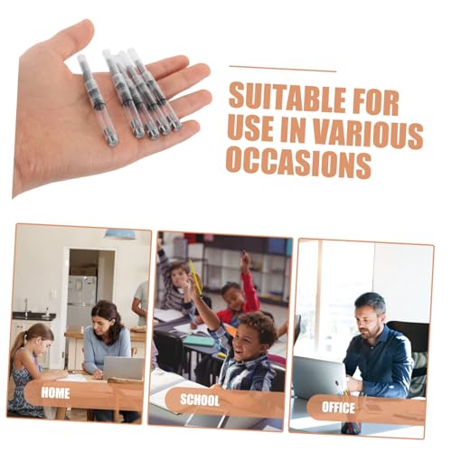 NOLITOY 10 Stück Teiliges Füllfederhalter Tintenabsorber mit Drehmechanismus Nachfüllbarer Tintenfüller für Schule Büro Reisen Präzise Tintenaufnahme Müheloses Befüllen Minimierter NOLITOY 10 Stück Teiliges Füllfederhalter Tintenabsorber mit Drehmechanismus Nachfüllbarer Tintenfüller für Schule Büro Reisen Präzise Tintenaufnahme Müheloses Befüllen Minimierter von NOLITOY
