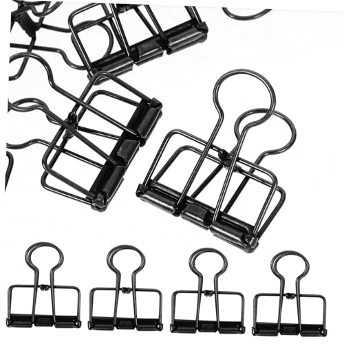 NOLITOY 10 Stück Teiliges Metall Binder Clips Mittlere Vielseitige Büroklammern für Papier Belege Dokumente Snackbeutel Praktisches Organizer zubehör für Zuhause und Büro NOLITOY 10 Stück Teiliges Metall Binder Clips Mittlere Vielseitige Büroklammern für Papier Belege Dokumente Snackbeutel Praktisches Organizer zubehör für Zuhause und Büro von NOLITOY